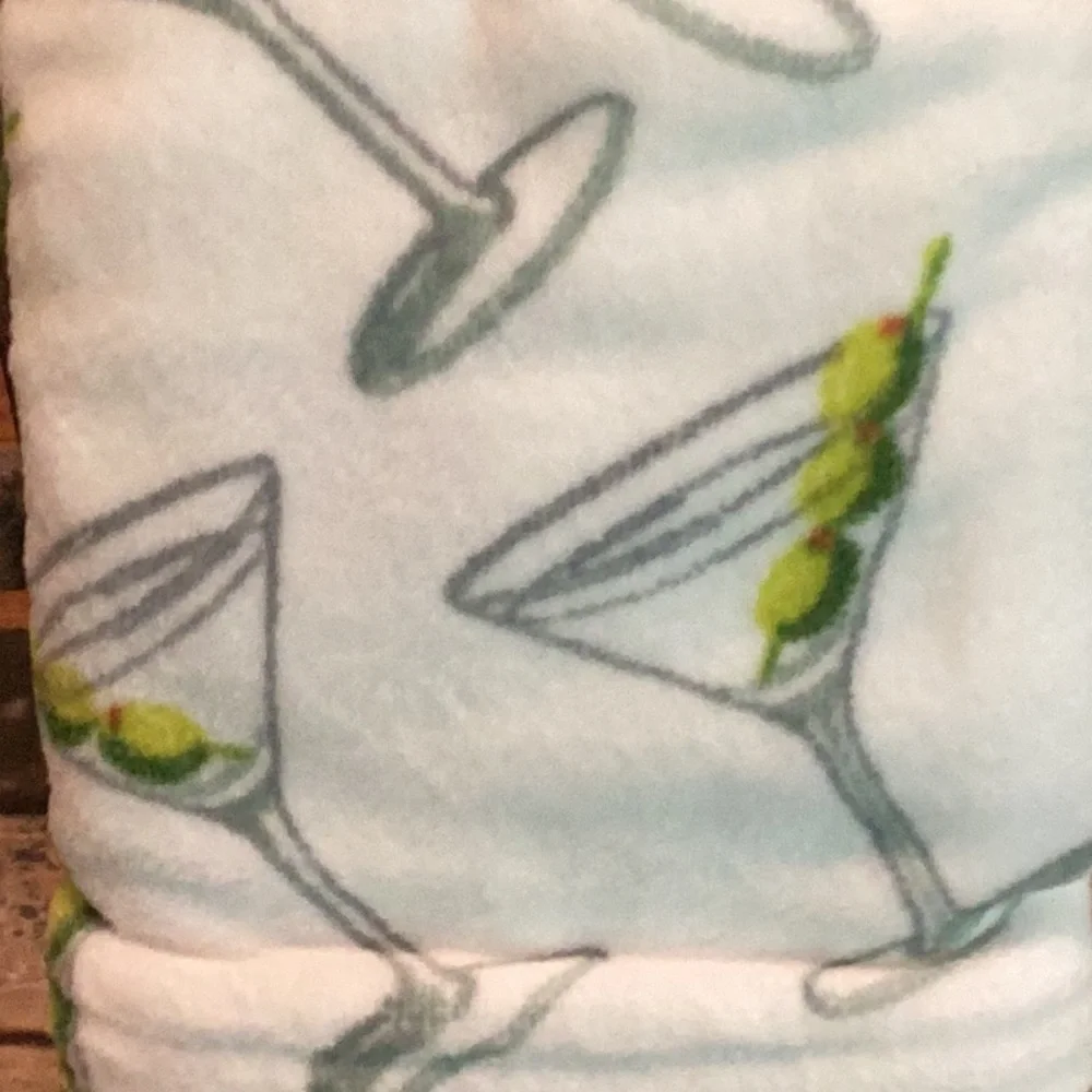 Deborah Connolly Designs Martini Hand Towel - set of 2 towels